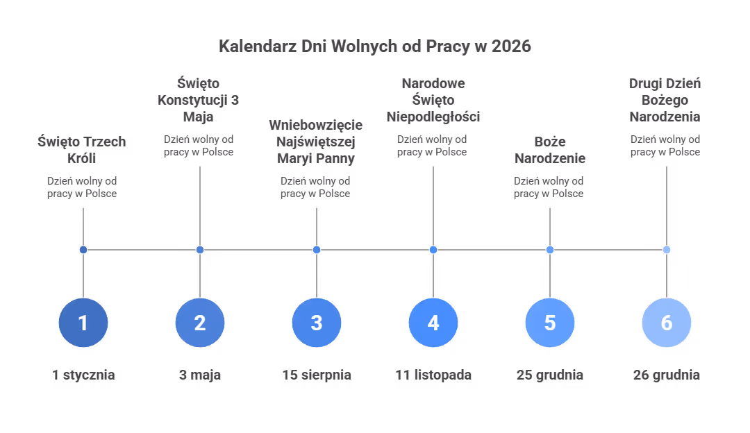 Wymiar czasu pracy 2026 i czasu pracy w 2026