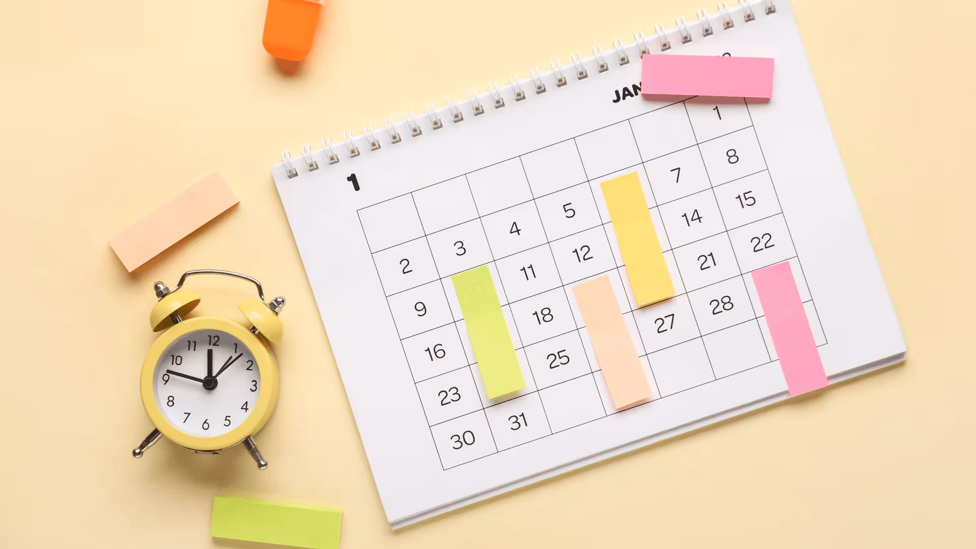 kalendarz grafik pracy - Proplanum