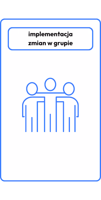 implementacja zmian w grupie
