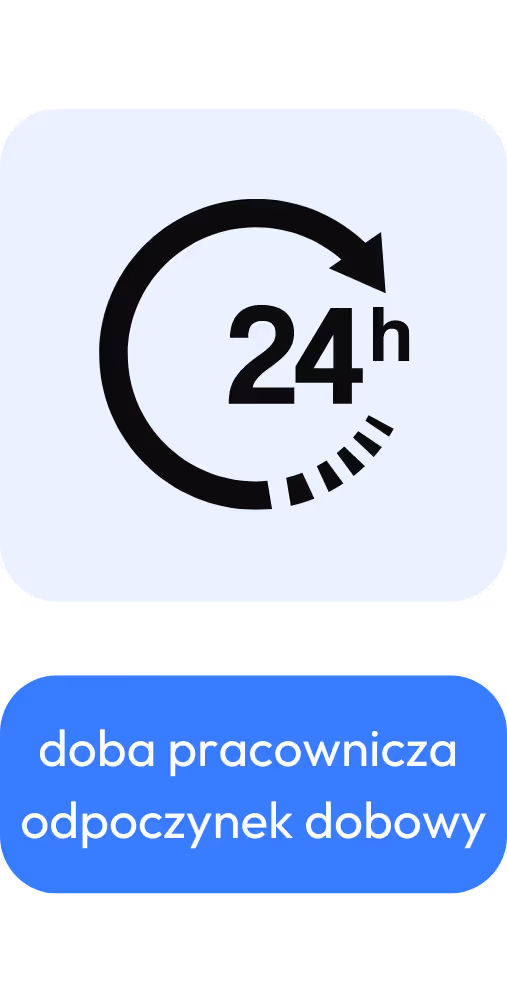 doba pracownicza i odpoczynek dobowy