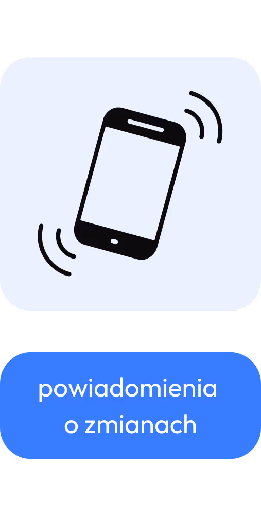 powiadomienia o zmianach