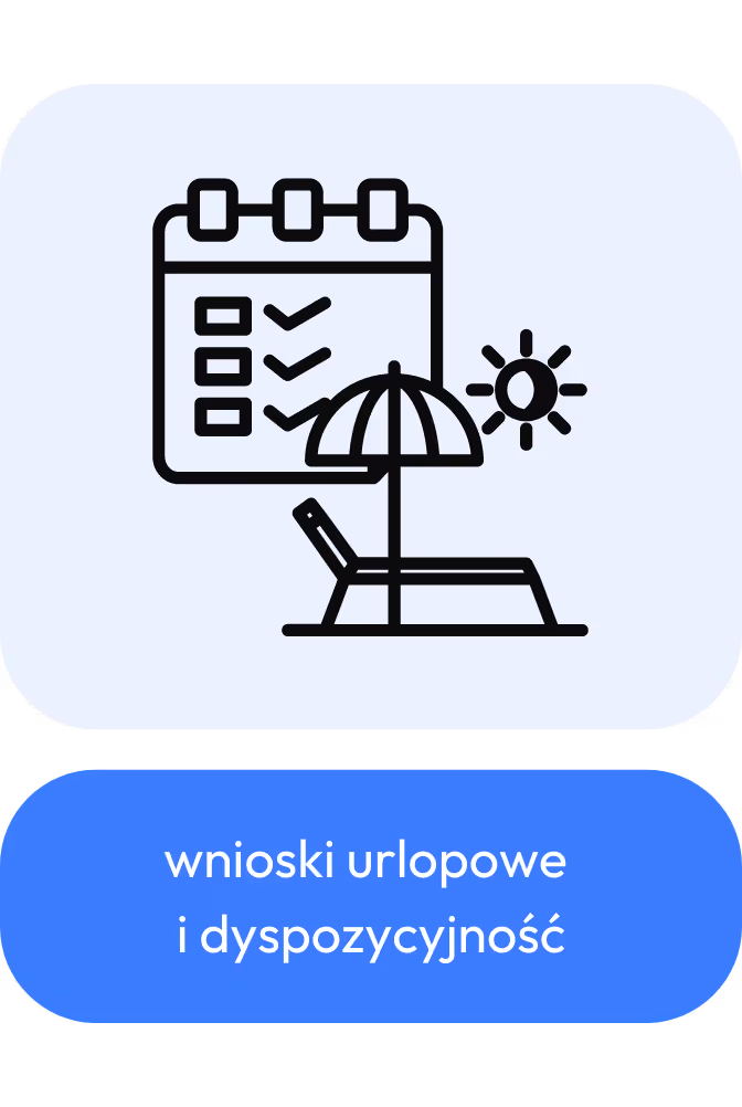 wnioski urlopowe i yspozycyjność
