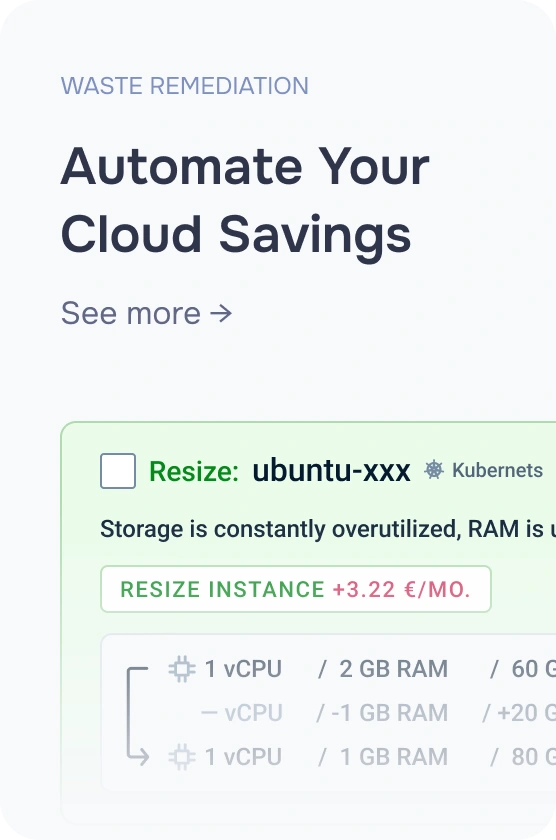 Automate Cloud Savings