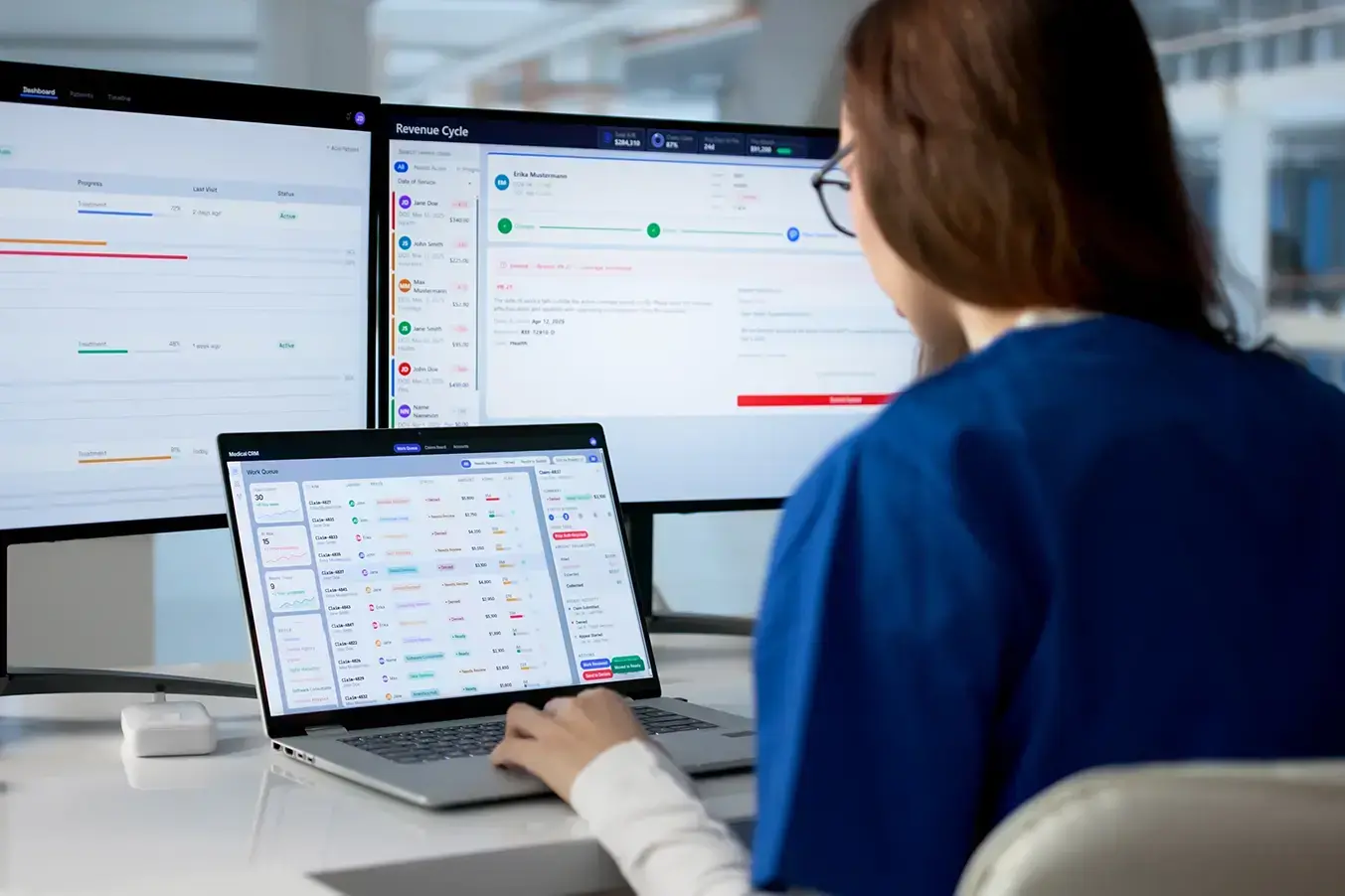 CRM update and routing