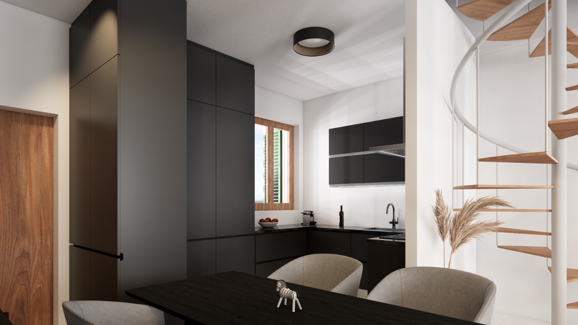 Sanders Modulus Mansion interior