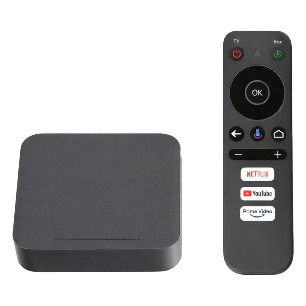 TV Box con su control remoto