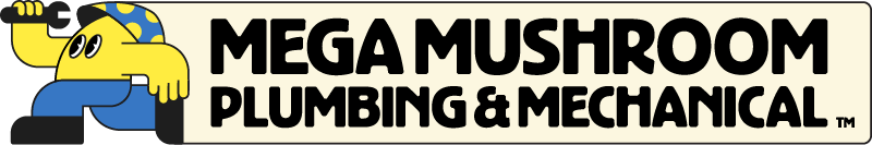 Mega Mushroom Mechanical banner logo