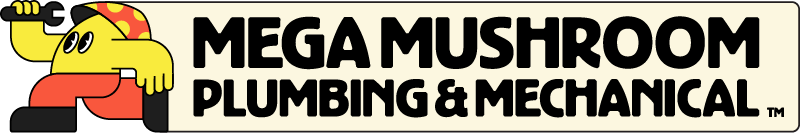Mega Mushroom Mechanical banner logo