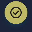 Check mark trust icon