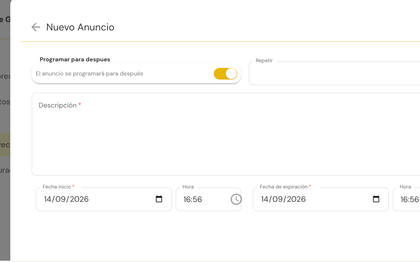 Anuncios
