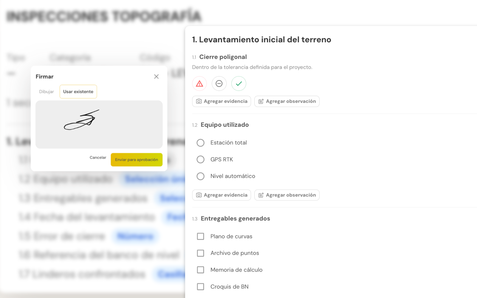 Inspecciones