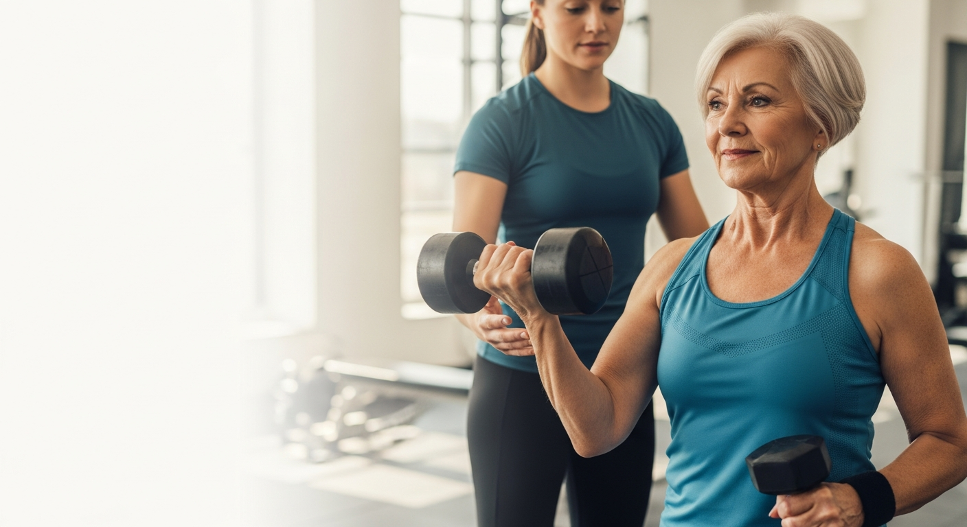 How I Got My 70-Year-Old Mom Working Out