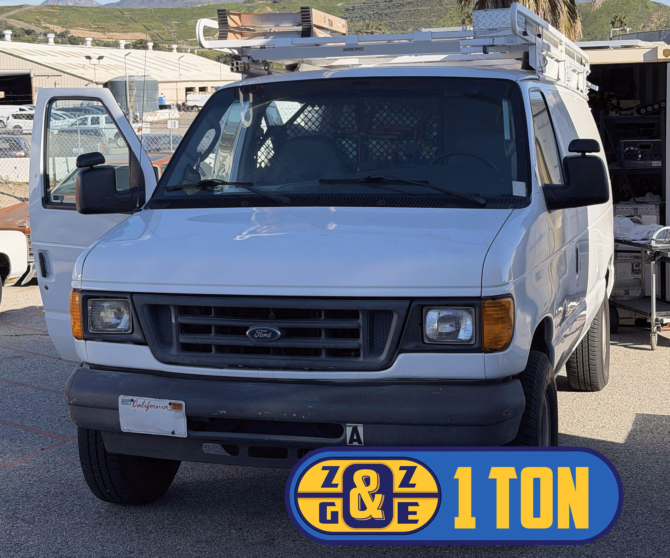The Z&Z 1-Ton, a Ford E250 Low Roof Cargo Van full of grip equipment!