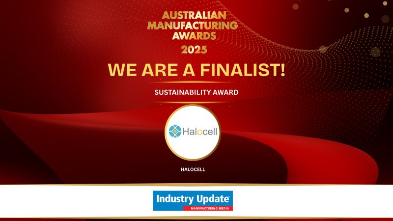 Halocell is an Australian Manufacturing Awards 2025 Finalist