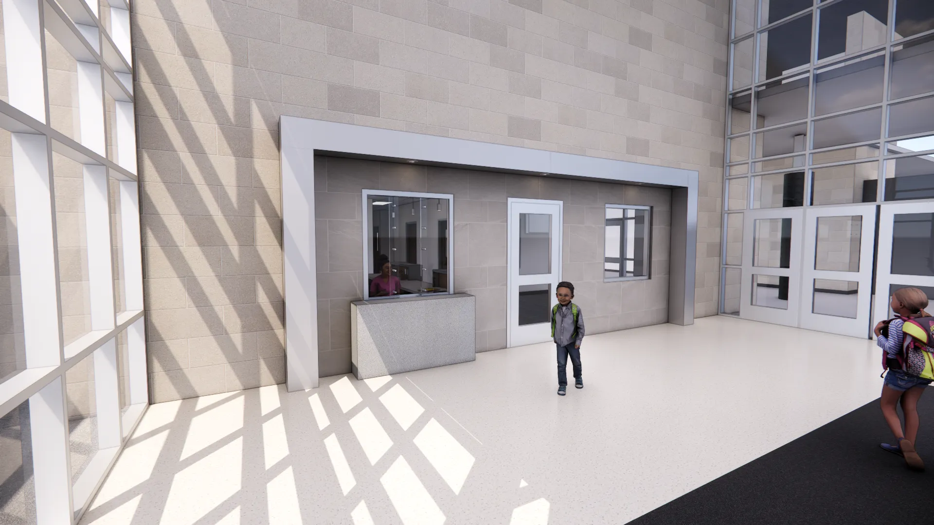 Meridiana Elementary Vestibule