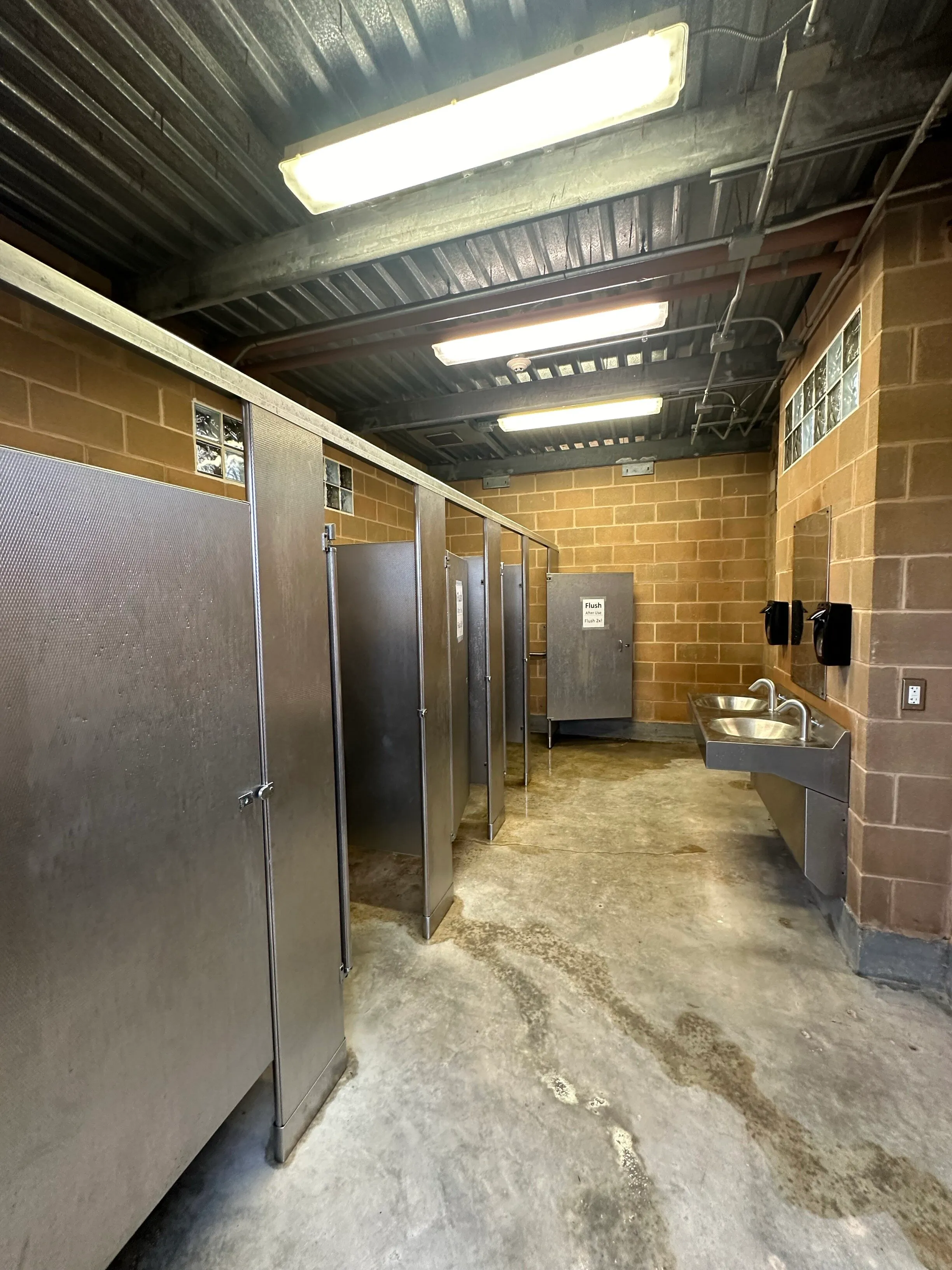 Existing Conditions of Interior Restroom