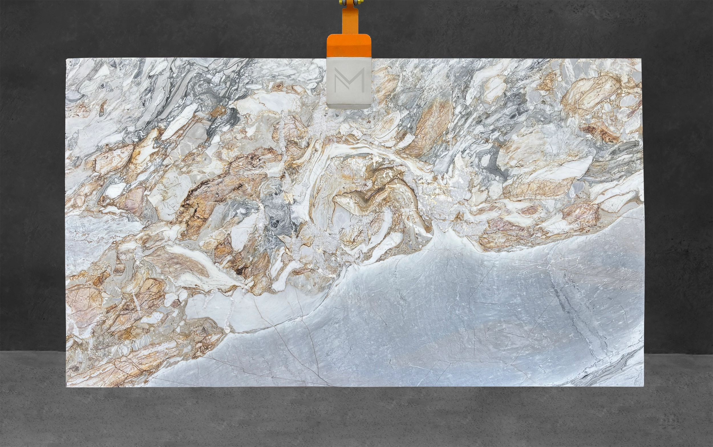 Arabescato Blue Gold Marble