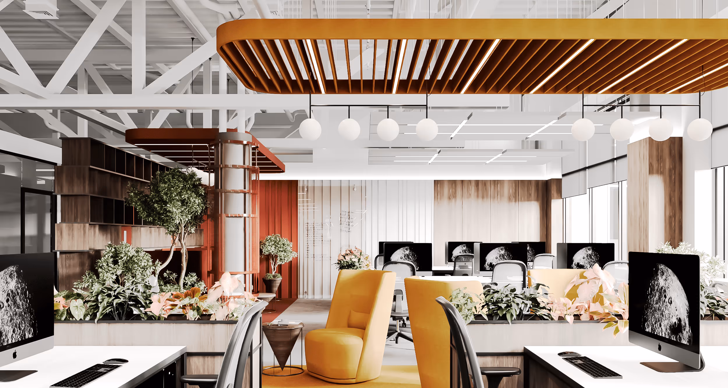 working area