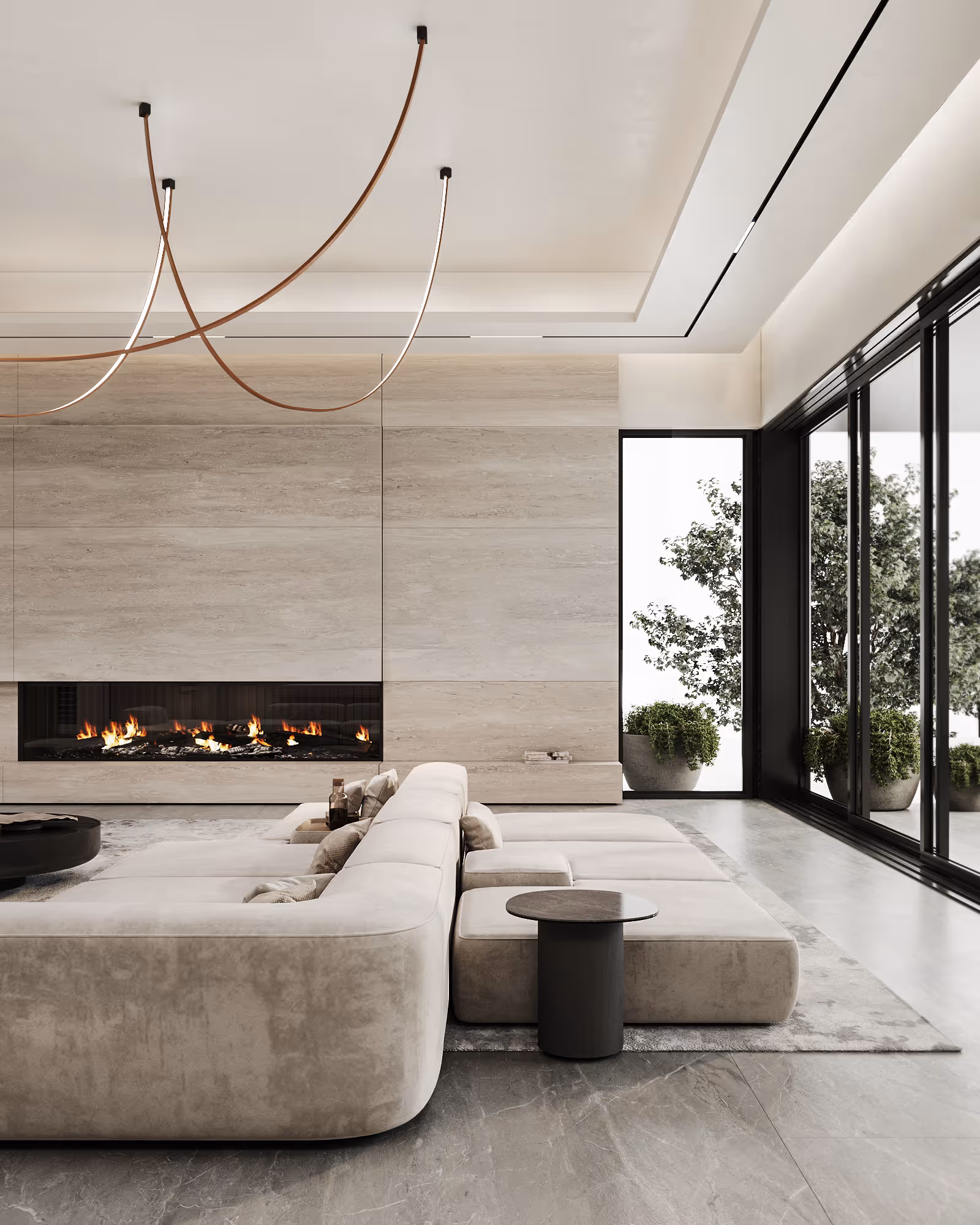 fireplace