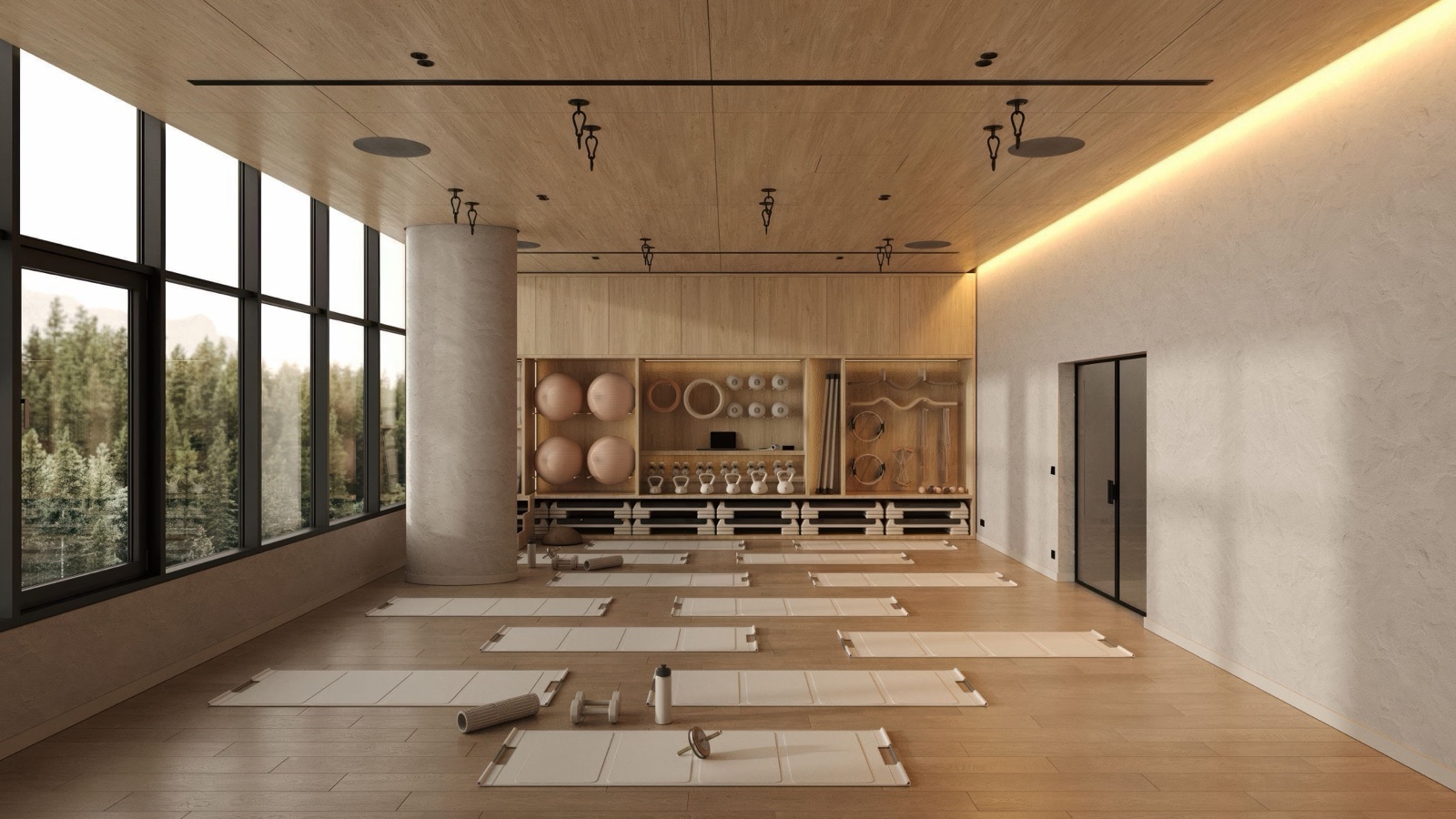yoga room