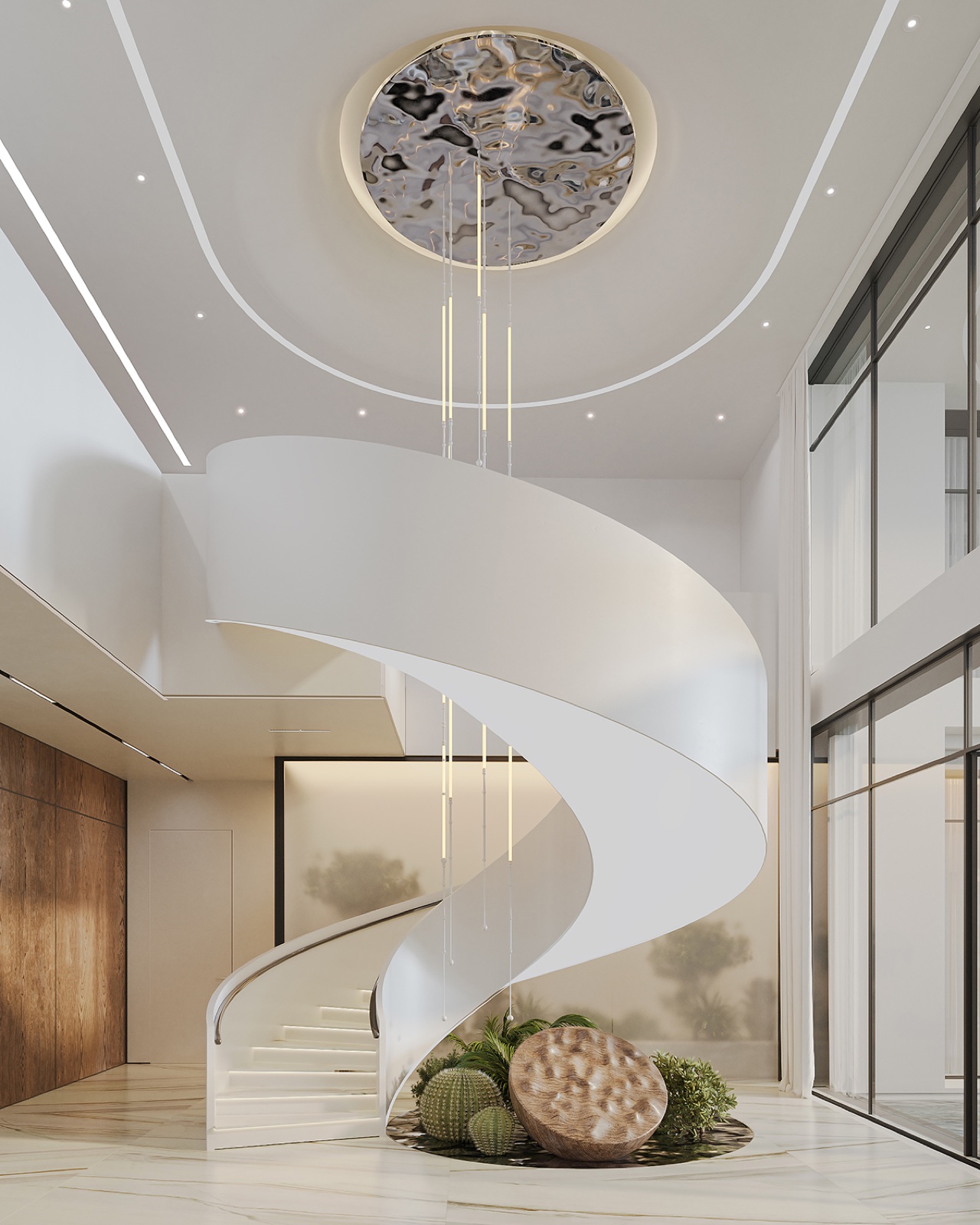 stone staircase