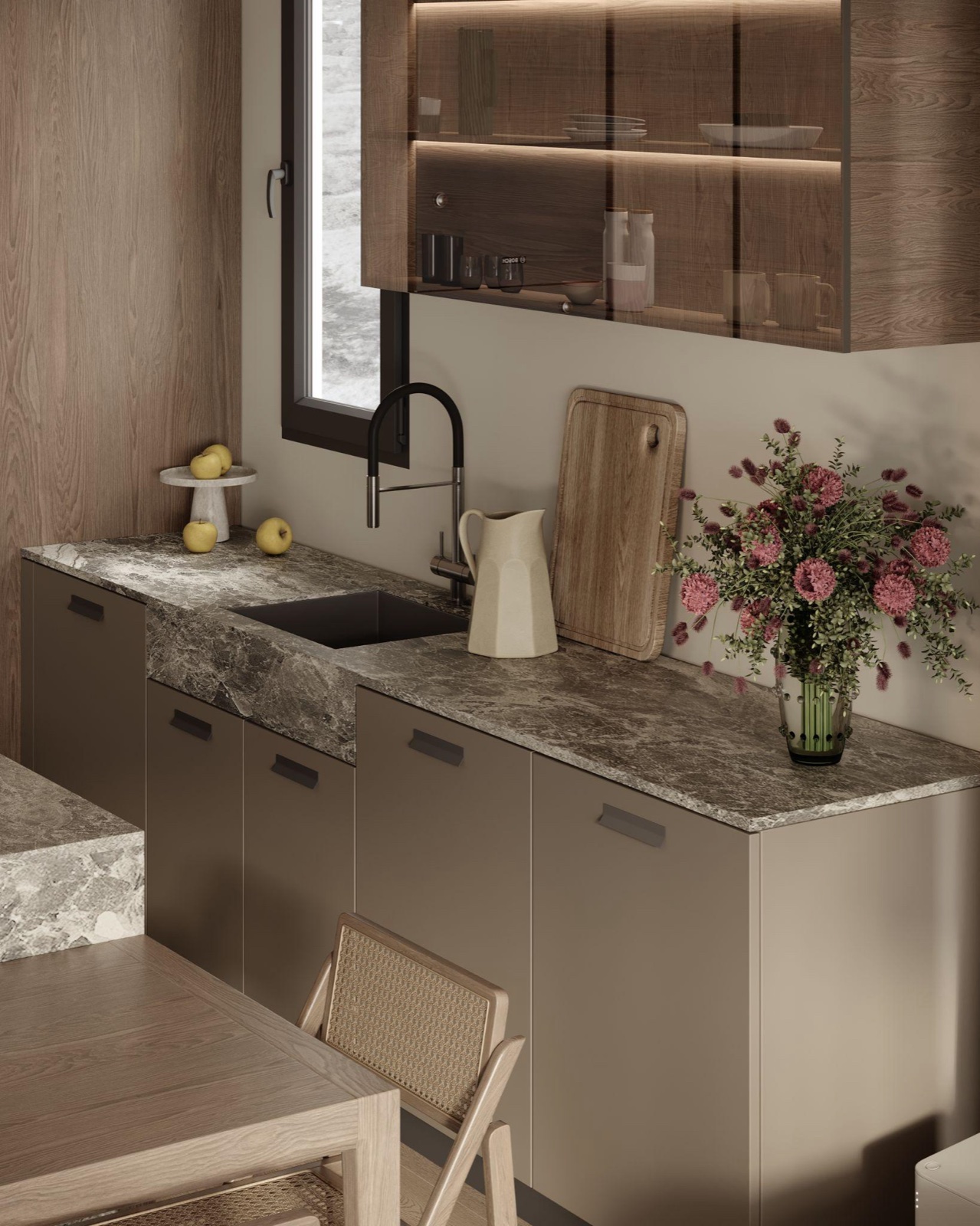 Murano interior by COBALT, Limassol, Cyprus - kitchen