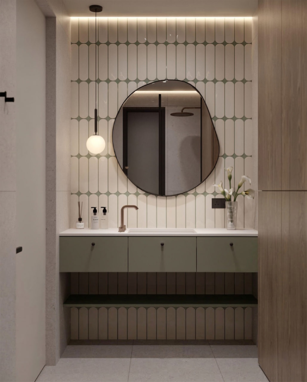 Murano interior by COBALT, Limassol, Cyprus - bathroom