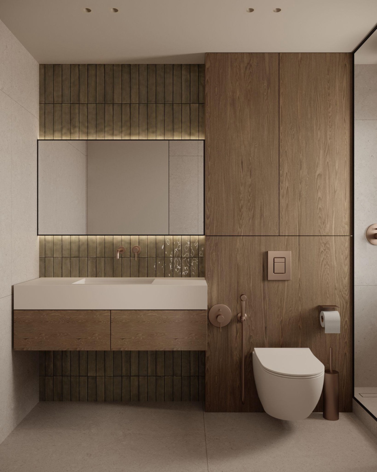 Murano interior by COBALT, Limassol, Cyprus - second bathroom