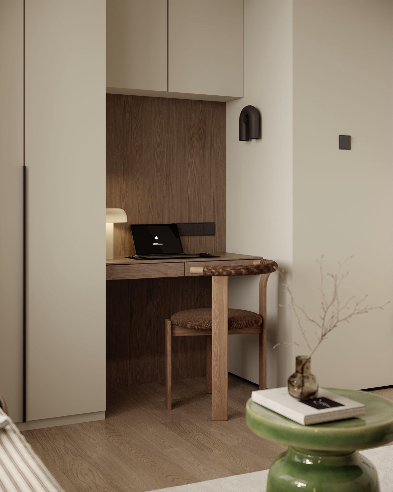 Murano interior by COBALT, Limassol, Cyprus - compact desk