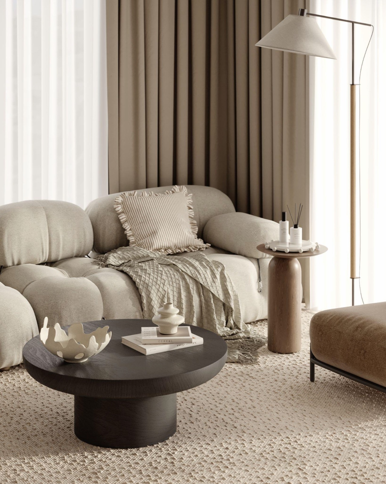 Murano interior by COBALT, Limassol, Cyprus - living room