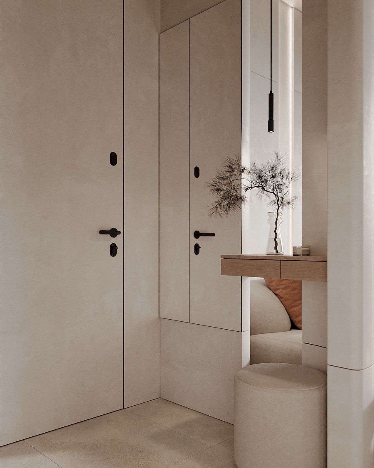 Harmony Home interior by COBALT, Limassol, Cyprus - entrance hall
