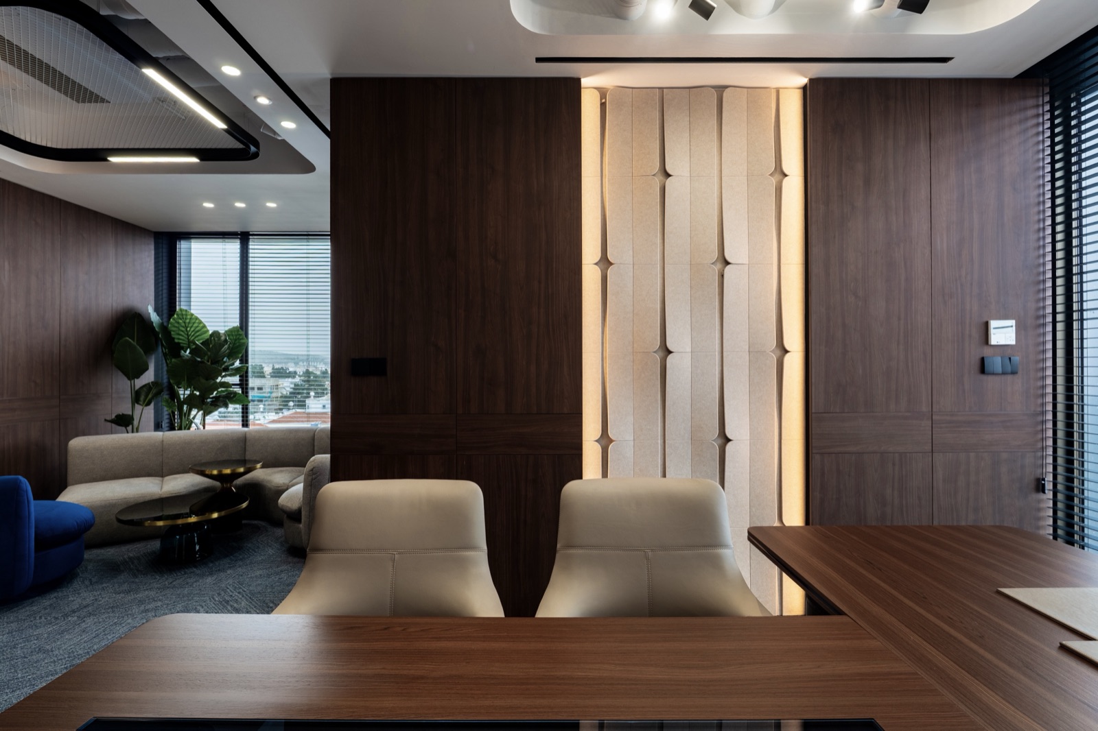 meeting table and lounge