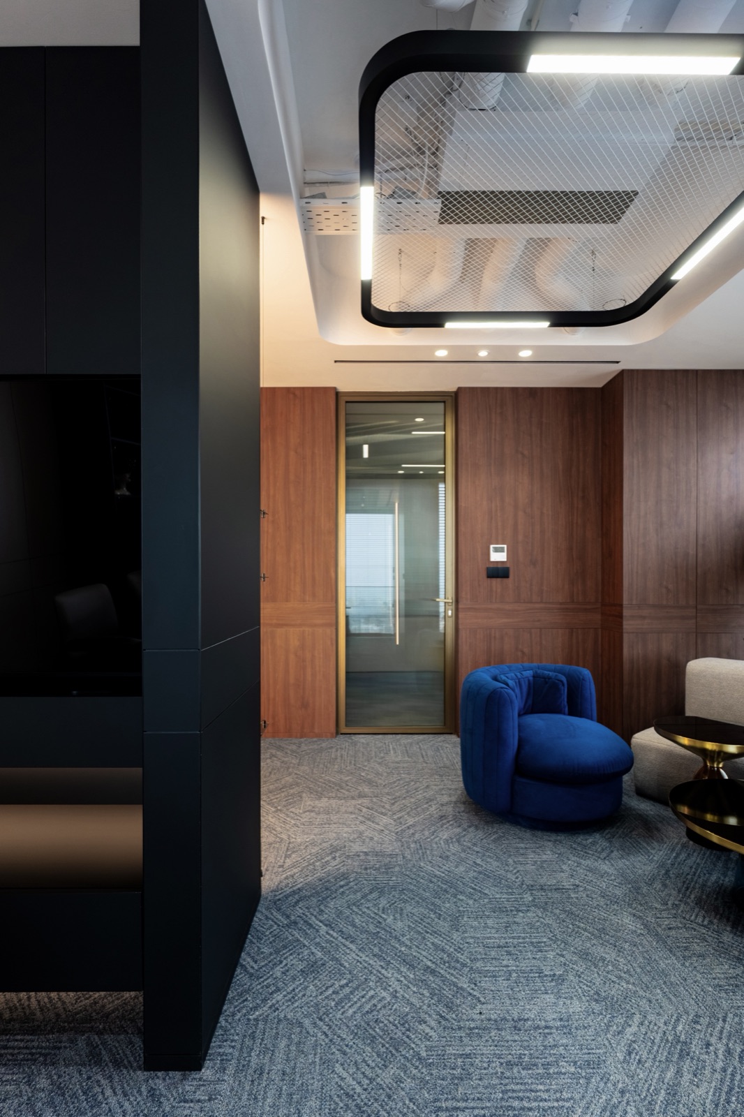 CEO Office interior by COBALT, Paphos, Cyprus - view towards the entrance