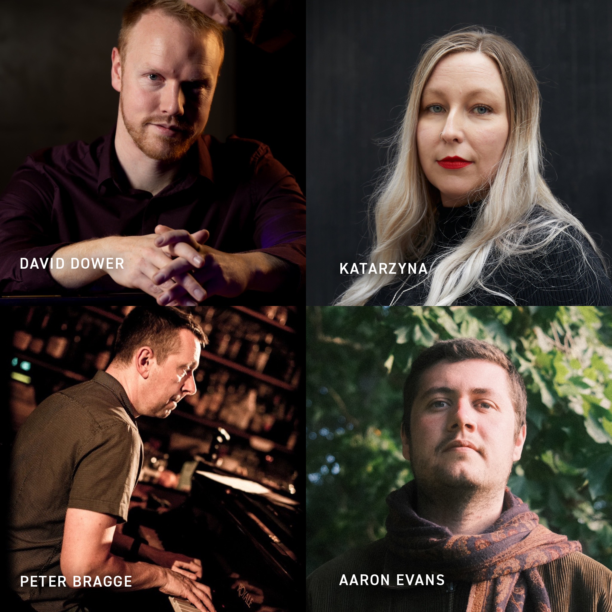 Peter Bragge | David Dower | Aaron Evans | Katarzyna