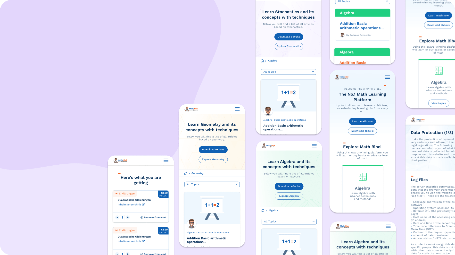 Award Winning German EdTech Website