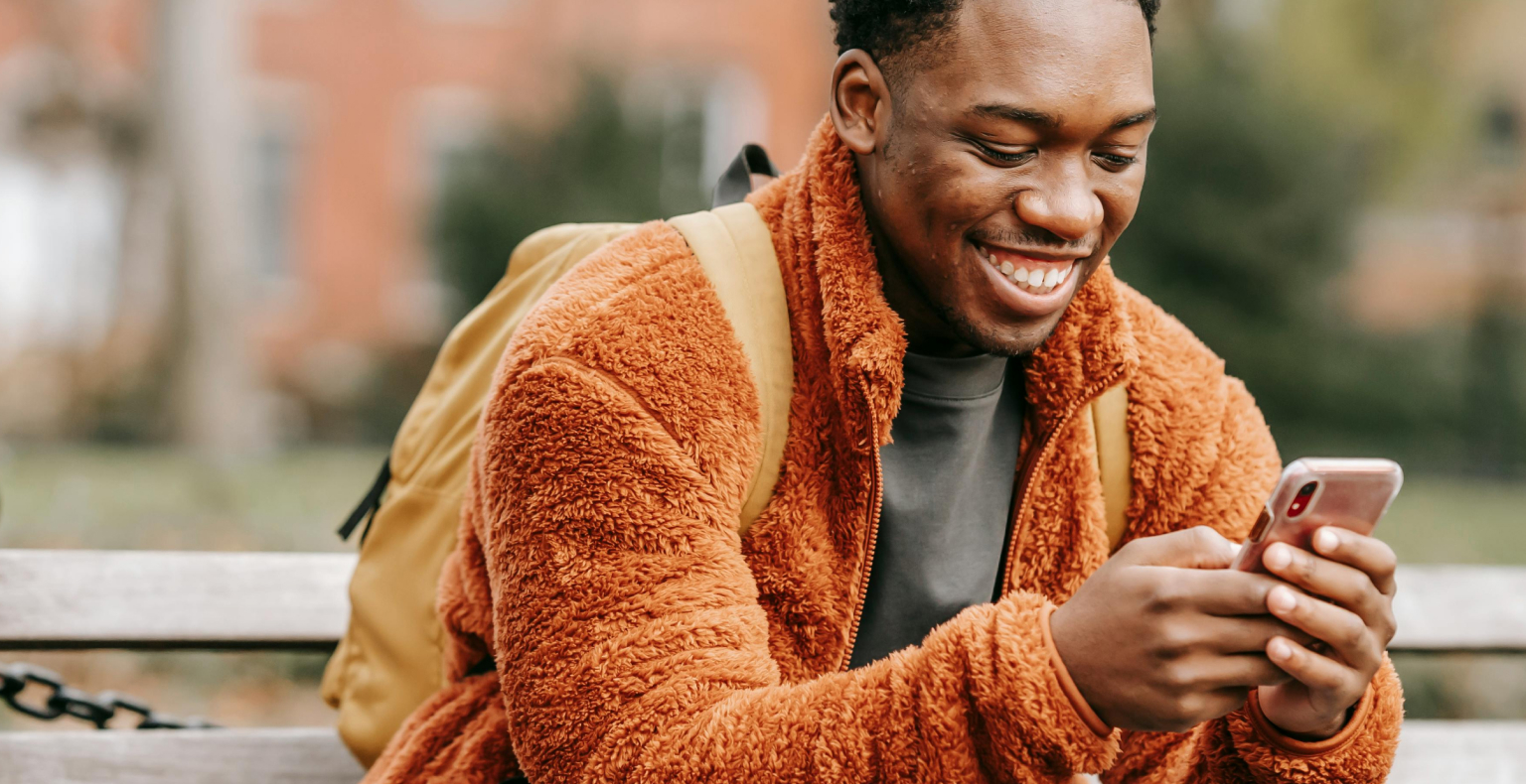 A Lady framing the photo with her hands