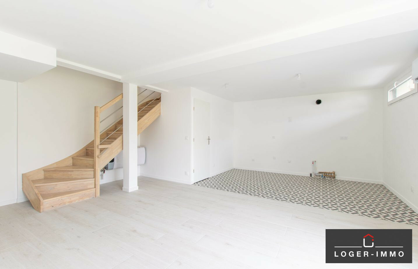 Appartement 3 pièces, duplex de 60,10 m2, jardin, terrasse et