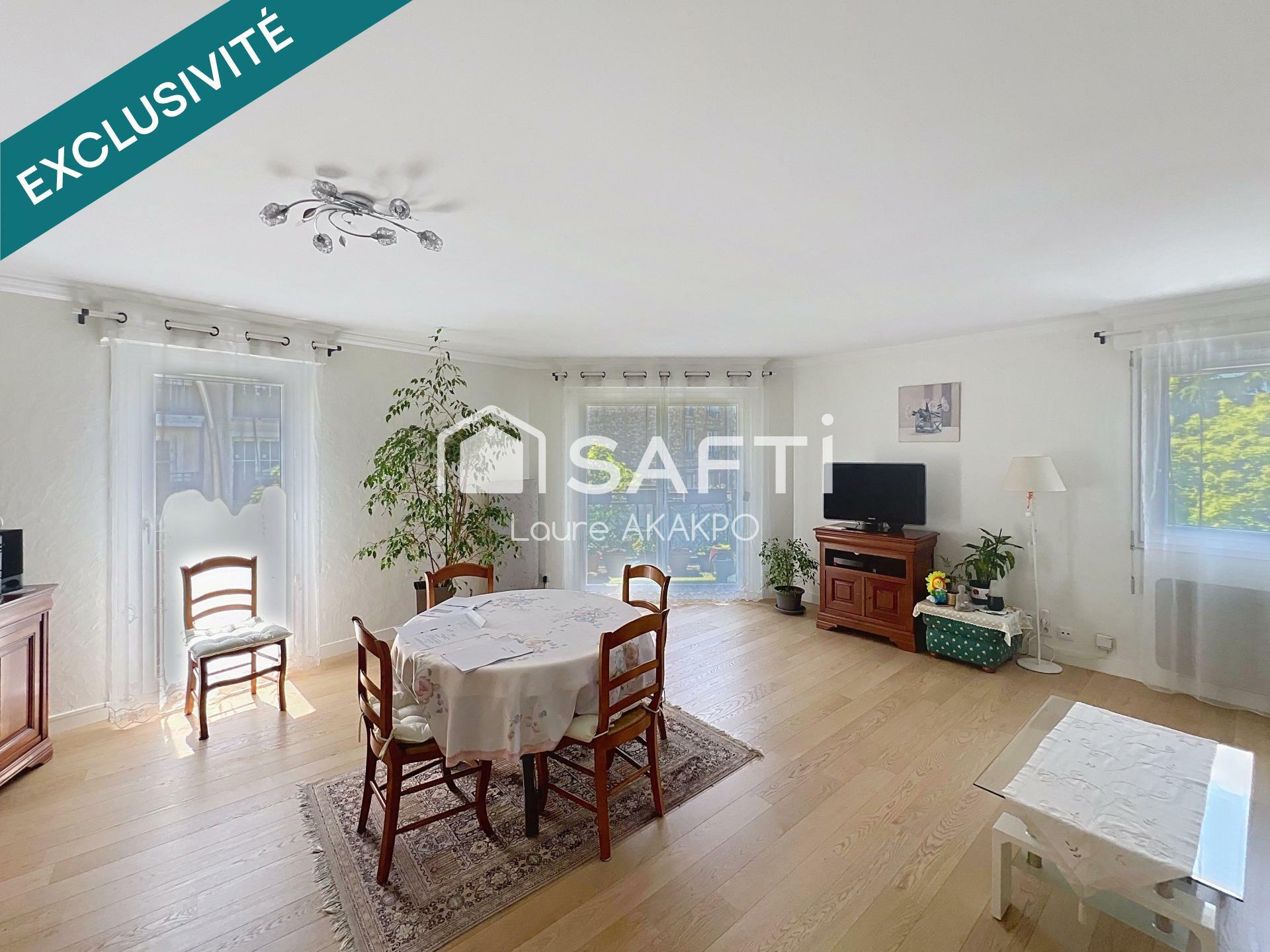 Très bel appartement 3/4 pièces de 73m2 avec balcon en plein centre-ville de Villiers-Sur-Marne