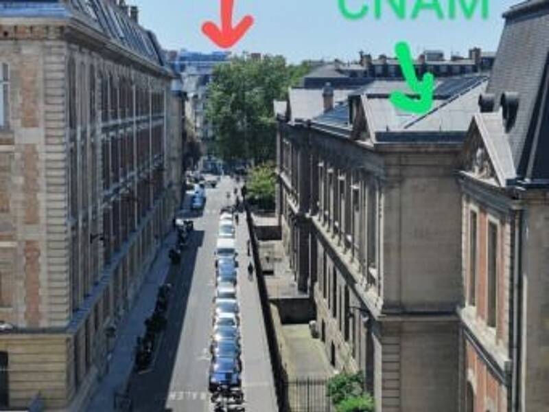 إيجار شقة بمساحة 13م² في باريس 3