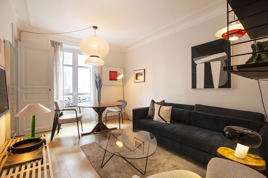 Furnished T2 36 sqm 1st floor Paris 8 rue de Constantinople