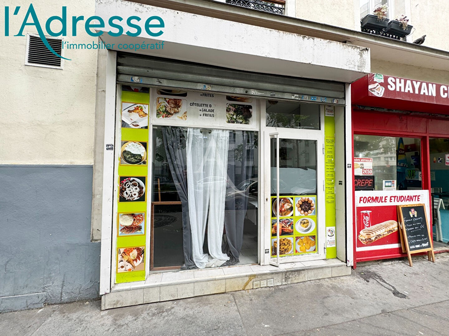 Vente commerce à PARIS 19