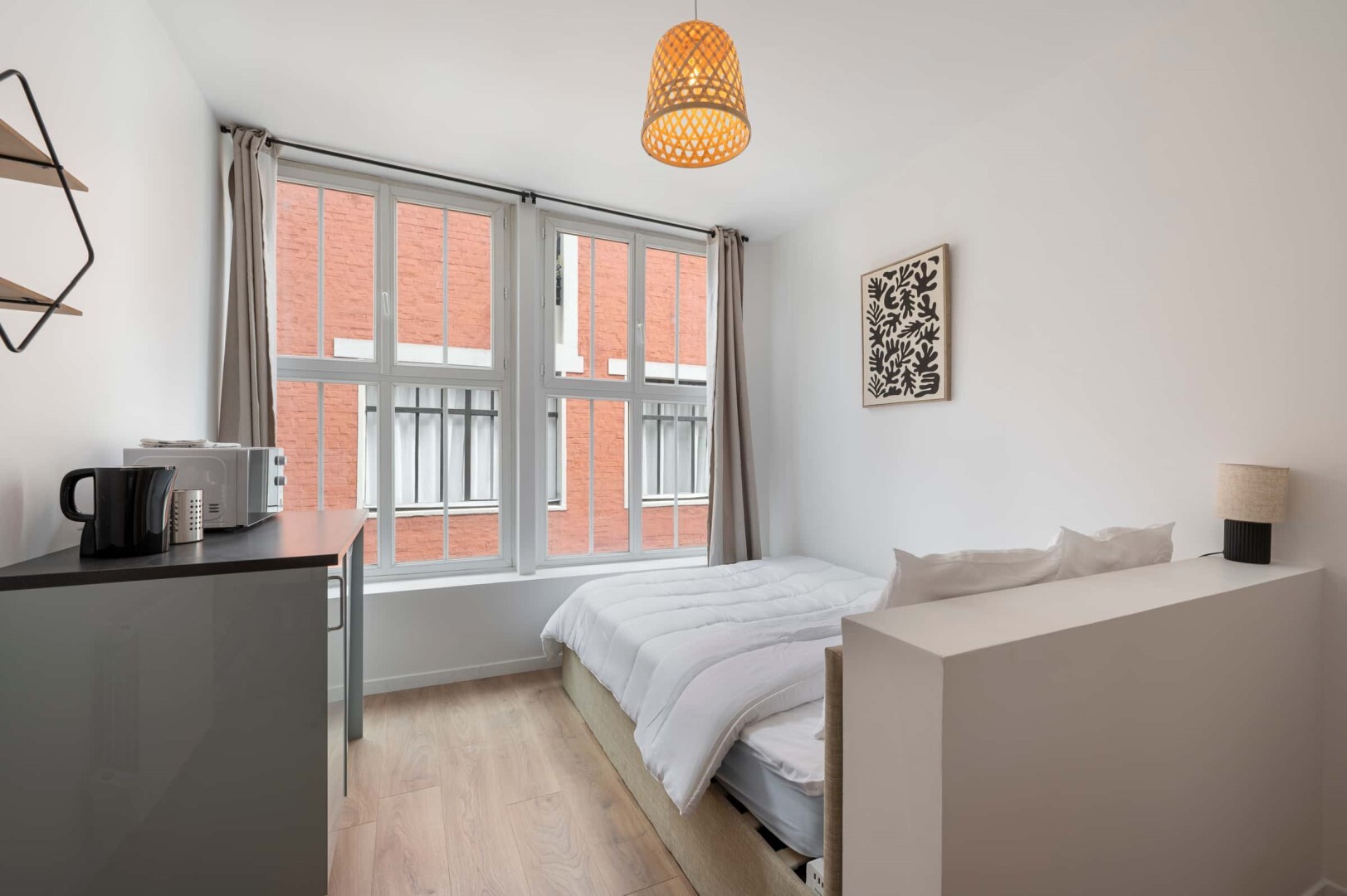 Appartement 13 m² meublé en colocation Paris 18 - Charges incluses