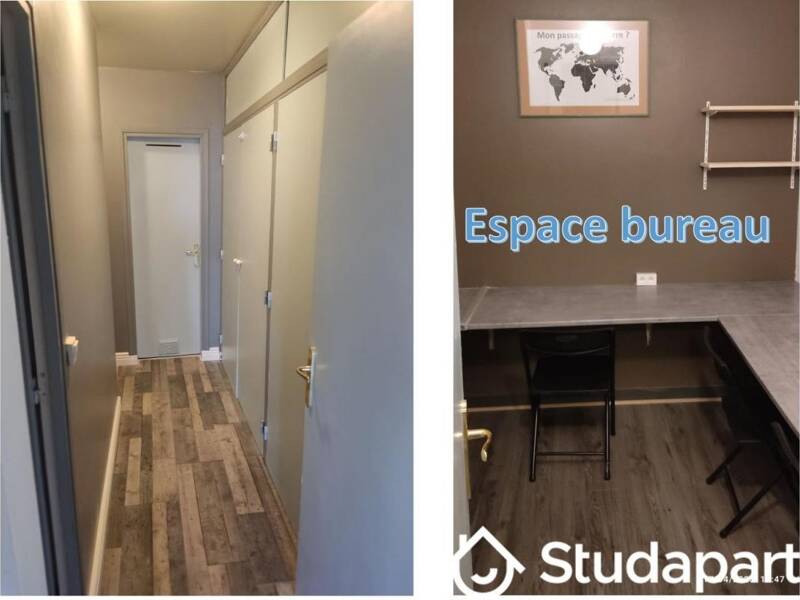 Location appartement de 9m2 à EVRY COURCOURONNES
