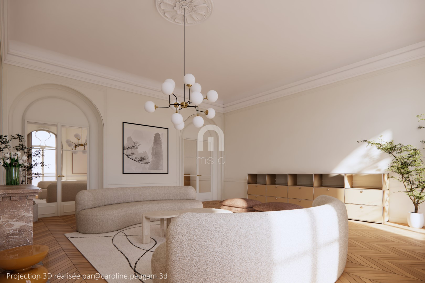 Appartement d'exception, familial et de réception