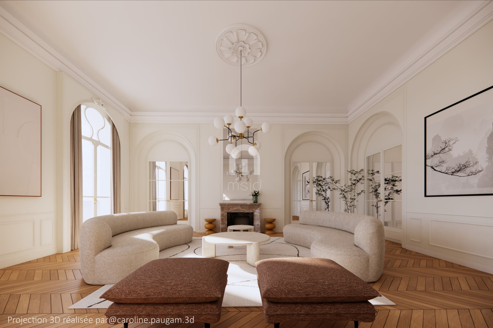 Appartement d'exception, familial et de réception
