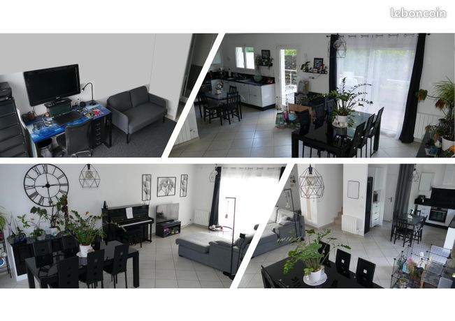 Vente maison 4 chambres 120m2 + sous sol total