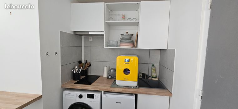 🏡 Charmant T2 meublé – À 100m du métro Les Agnettes (Asnières-sur-Seine) PAS DE FRAIS D'AGENCE