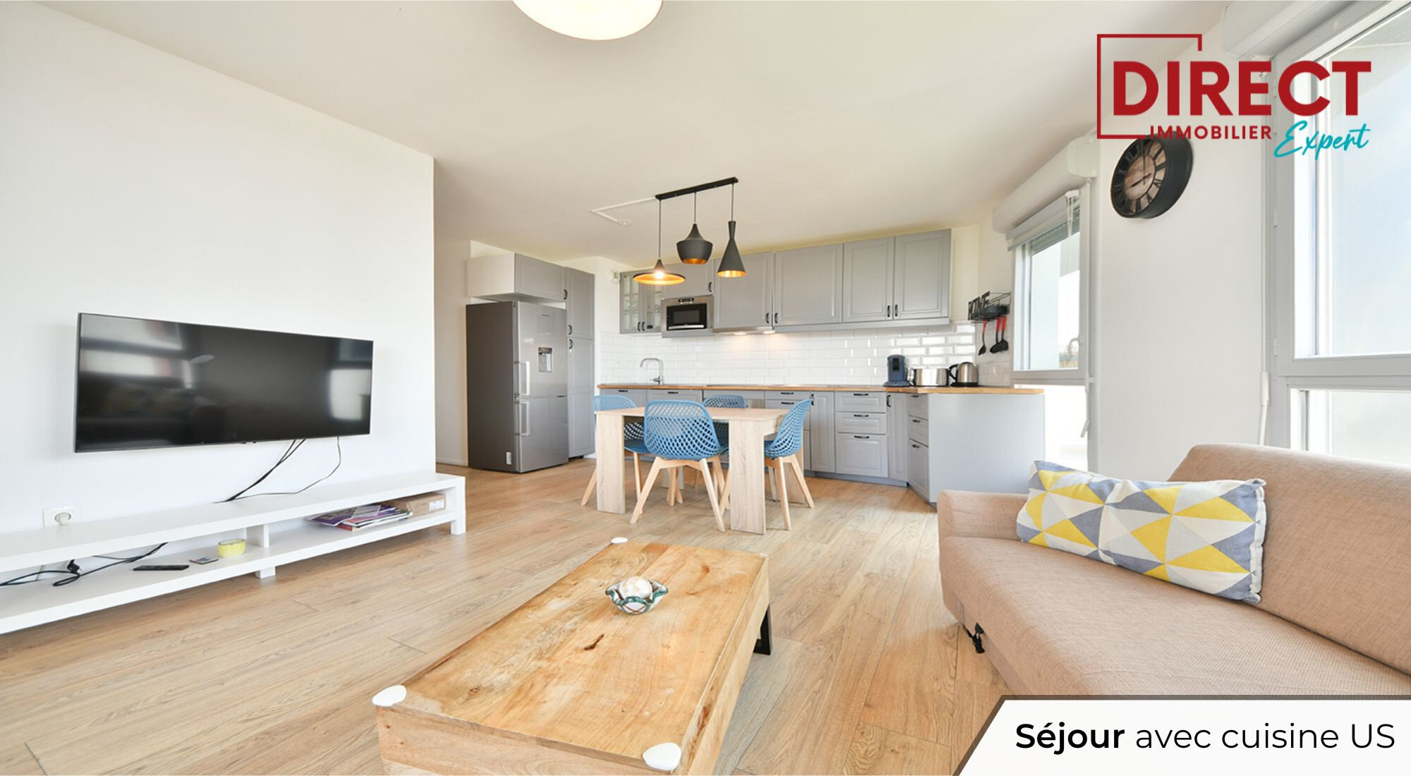 APPARTEMENT 3P + TERRASSE + PARKING