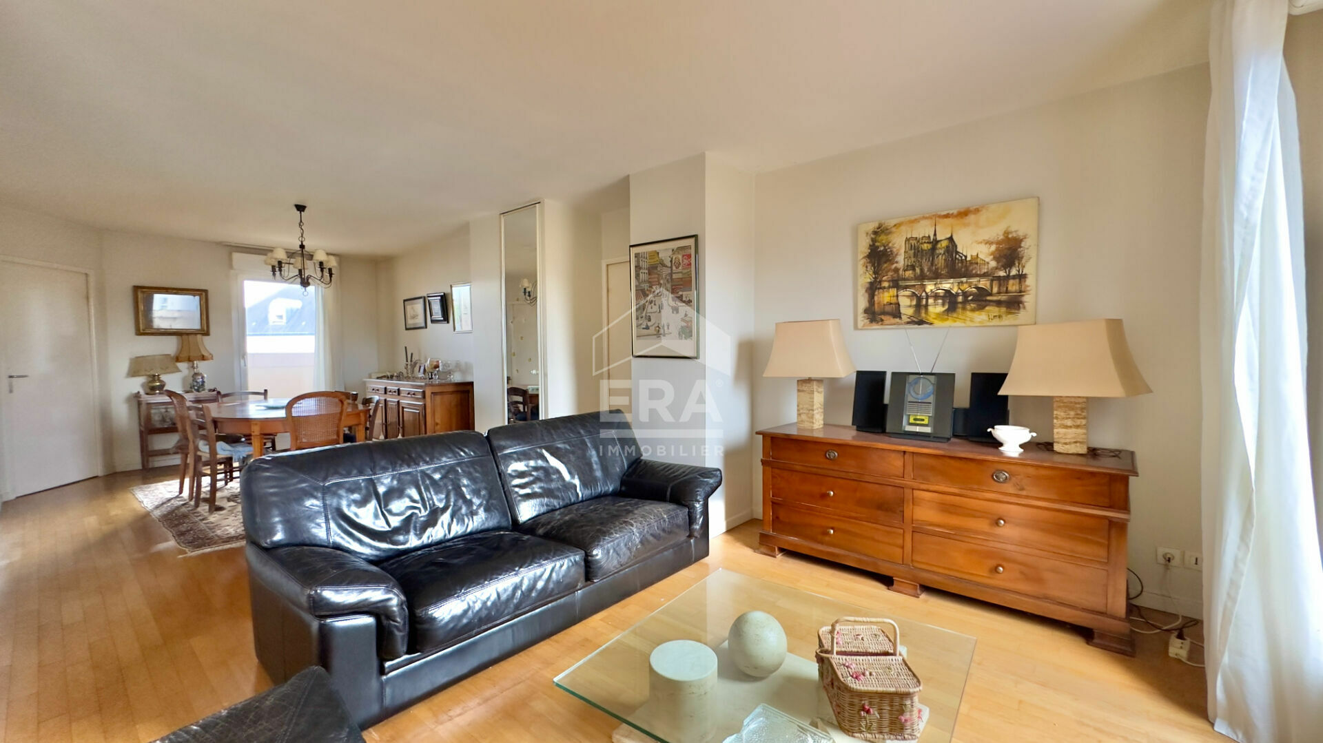 APPARTEMENT F4 102,96 M2 JUVISY-SUR-ORGE CENTE VILLE, DERNIER ÉTAGE TRAVERSANT AVEC TERRASSE