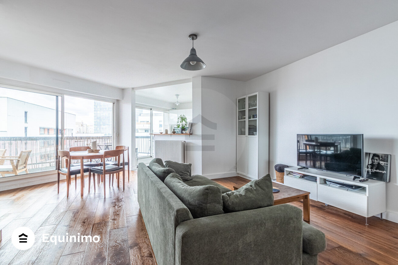 Appartement de 51m2 avec terrasse de 13,50m2, lumineux en tr